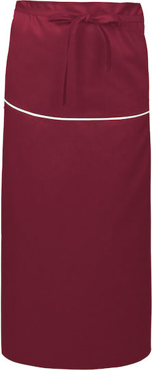 Șorț Chef Mediu Burgundy