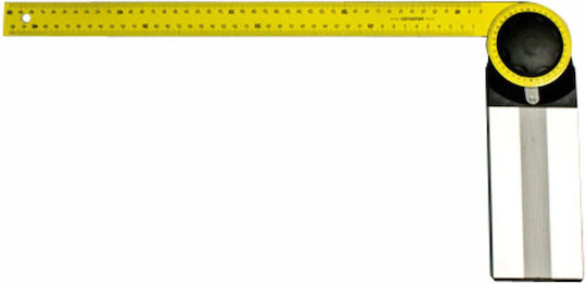 Mega Mega Angle Ruler for Blacksmiths Metallic Length 35cm