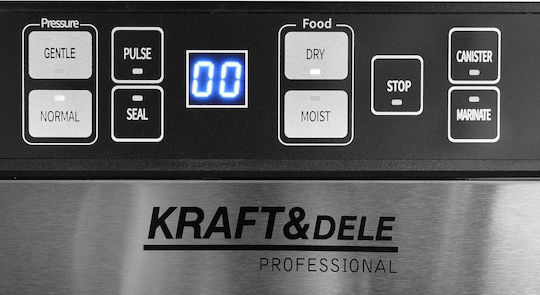 Kraft & Dele Aparat de sigilare cu vid cu lungimea maximă de sigilare 320mm