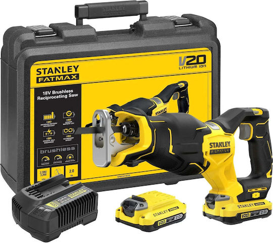 Stanley SFMCS310D2K Reciprocating Saw 18V Brushless
