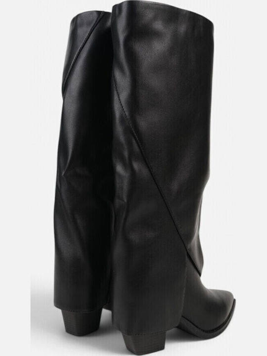 Women's Cowboy Black Boots