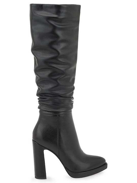 Damenstiefel mit Hohem Absatz Schwarz