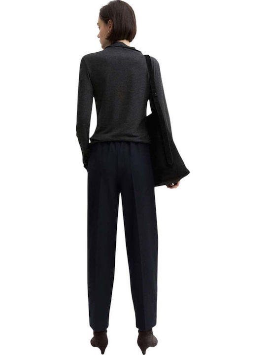 Women's Fabric Trousers Blue