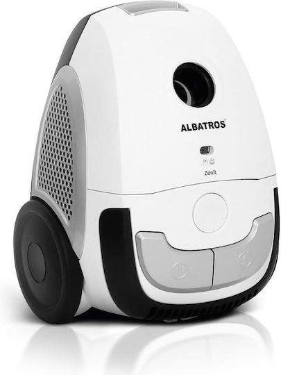 Albatros Zenit Aspirator 900W cu sac 2lt Albă
