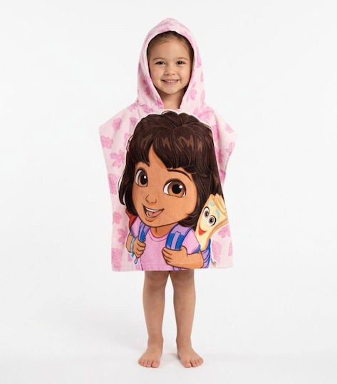Cerda Kinder Strandponcho Dora 55x53 Aus 3+ Jahren
