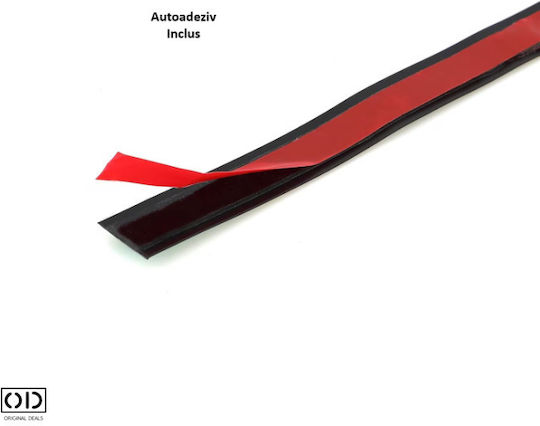Bandă Adezivă Decorativă Pentru Pereți Mobilier Oțel Inoxidabil Nichelat Rezistentă La Apă Și Intemperii Interior Exterior 5 M X 3 Cm Grosime 0,4 Mm Crom Negru Original Deals