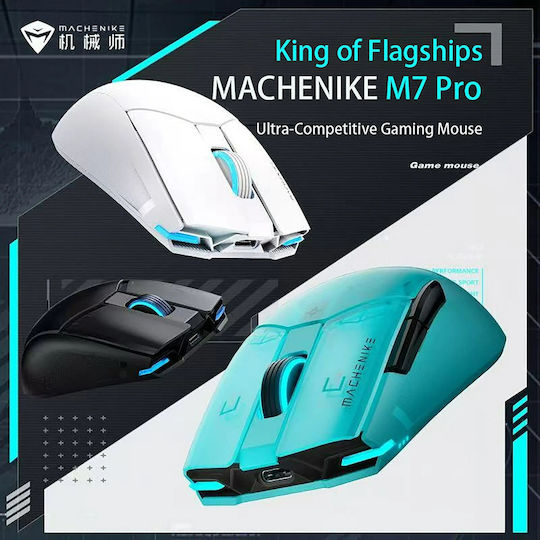 M7 Pro Mouse de Gaming Wireless RGB Albastru