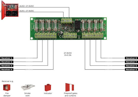 Pulsar DIN Rail Power Supply 0.5A