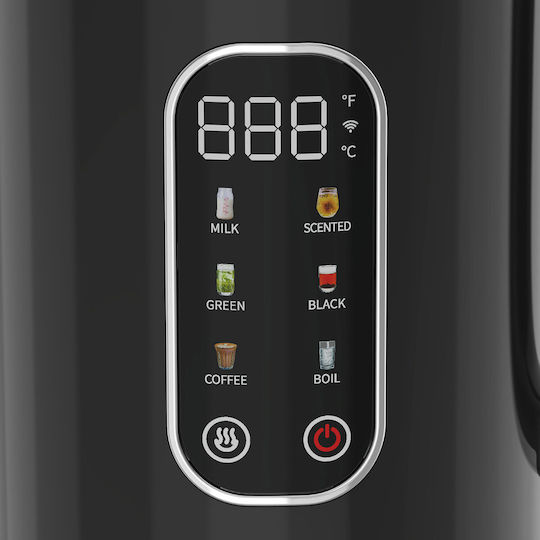 Rohnson Fierbător 1.7lt 2200W Negru