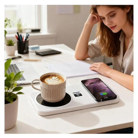 Suport de încărcare wireless (Qi Pad) Mug Holder with Wireless Charging (FOX500155)