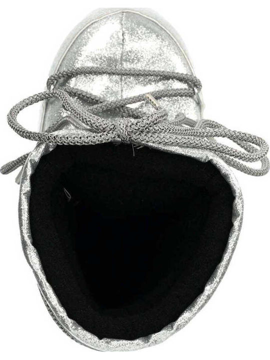 Icon Cizme de Damă Gri de Zăpadă