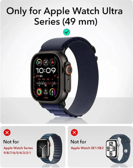 ESR Armorite Pro Screen Protector pentru Apple Watch Ultra 49mm 2 bucăți 1Y03300102