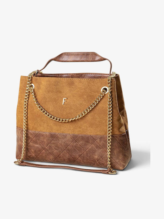 Damenhandtasche / Schultertasche / Crossbody-Tasche Olive