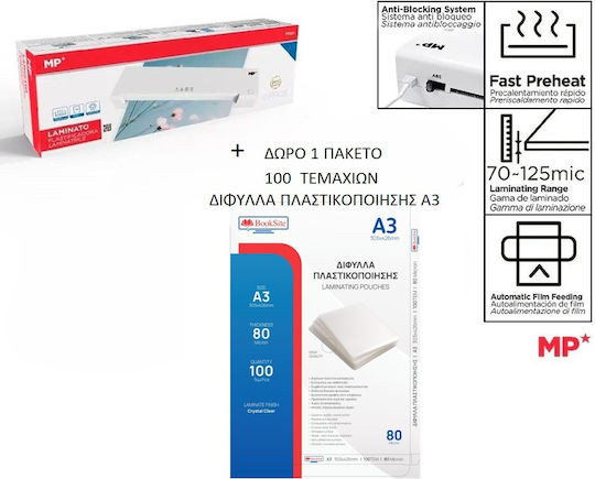 Madrid Papel Laminiergerät Schreibtisch für A3