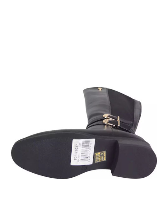 Damen-Reitstiefel Schwarz