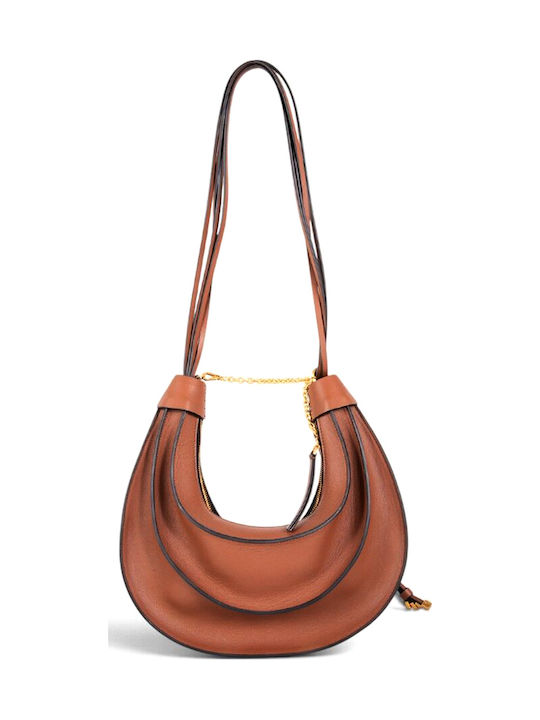Farm Rio Кожена дамска Crossbody чанта Кафява Farm Rio Кожена дамска Crossbody чанта Кафява