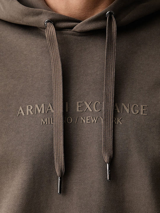 Sweatshirts für Herren mit Kapuze Khaki