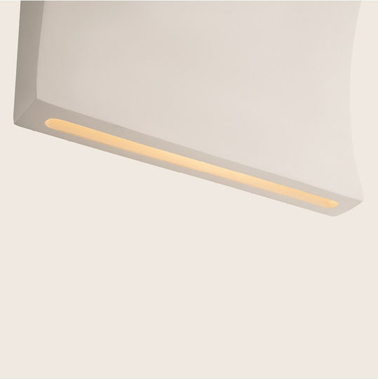 Zambelis Lights Luna Lampă de Perete cu Soclu G9 Albă 20x18x18 cm