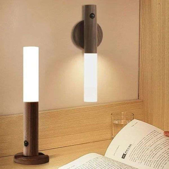 Modern Wall Lamp with Integrated LED and Warm White Light 18x2.5cm