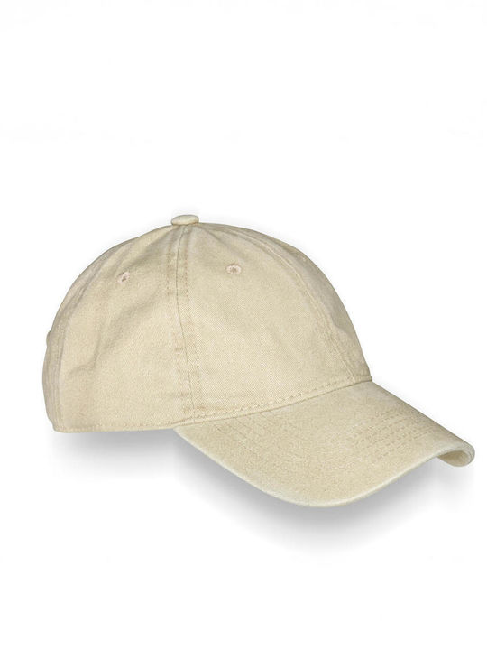 Șapcă Pure Cotton Vintage Cap cu închidere reglabilă Rc092x Result Vintage Muștar