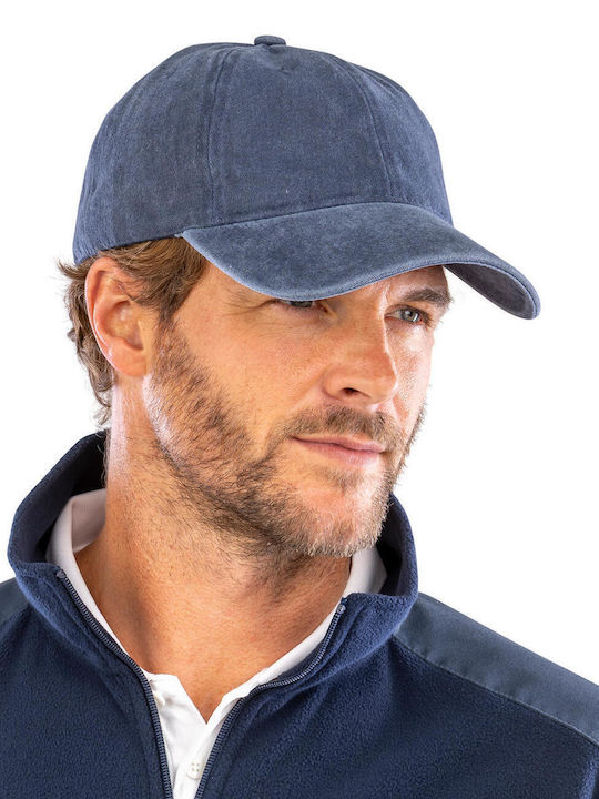 Șapcă Pure Cotton Vintage Cap cu închidere reglabilă Rc092x Result Vintage Muștar