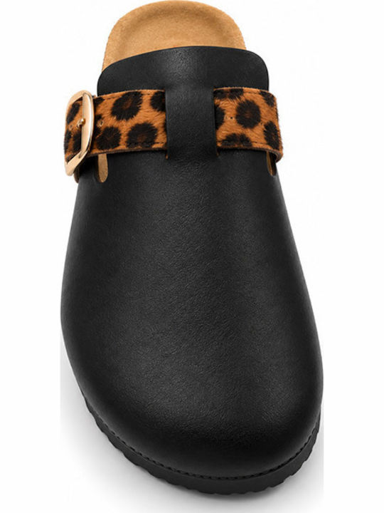 Clogs Women's Black Slippers