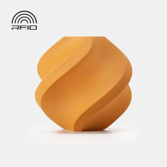Bambu Lab PLA 3D Printer Filament 1.75mm Ochre Yellow 1kg 1τμχ (Spool)
