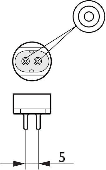 Philips Philips Leuchtstofflampe Für Nü G5 Mit Form T5 Mit Natürliches Weiß Licht 4W