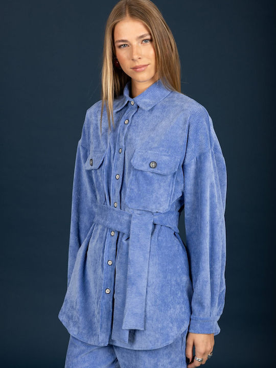 Long Sleeve Women's Shirt Dark Ciel