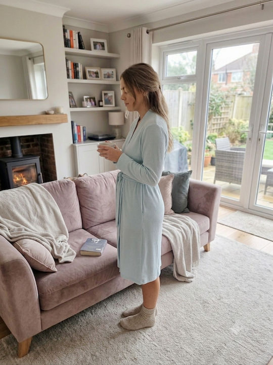 Relax Anatomic Winter Women's Robe Soft Pistachio