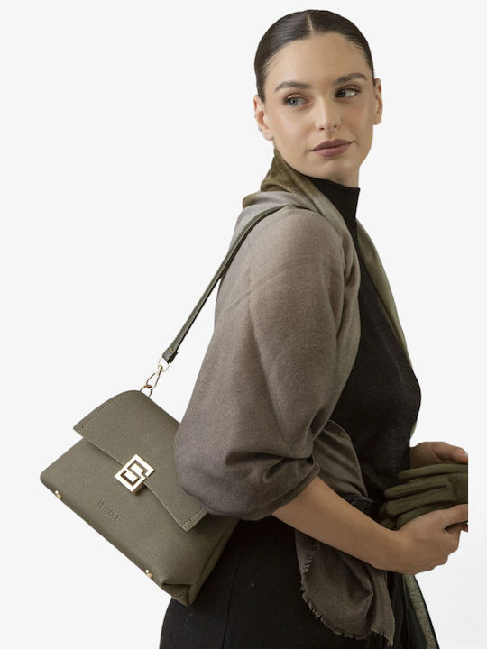 Women's Flap Bag Dark Coffee Tex