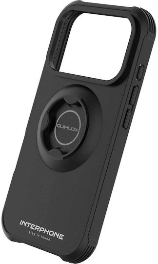 Interphone Quiklox Tetraforce Mobile Phone Case Apple iPhone 17 Air for Motorcycle Mount