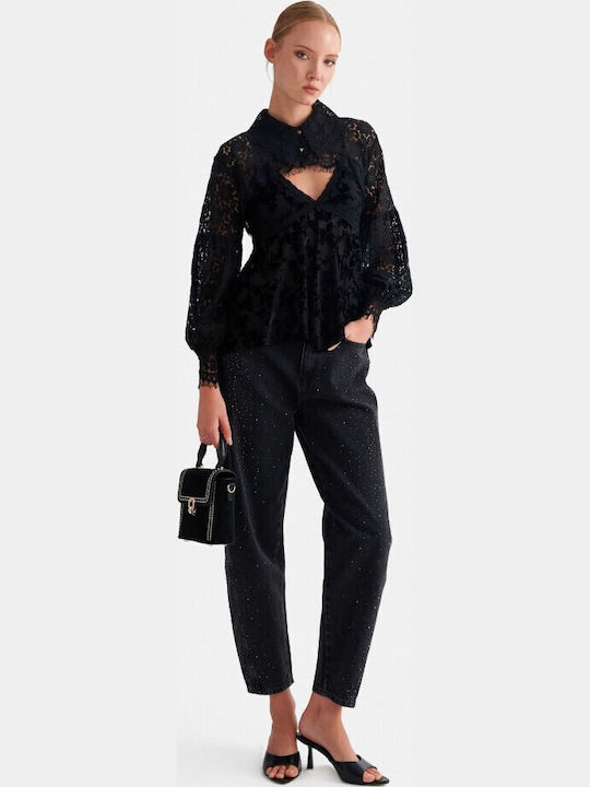 Damen Bolero Schwarz
