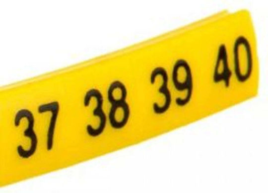 Kabelmarkierer Oz-0 31-40 Gelb 100 Stück