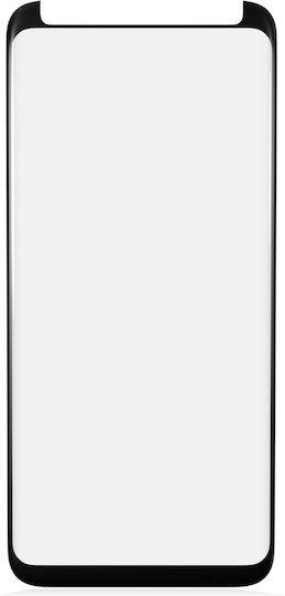 Casper UV Закалено Стъкло С Лепило Samsung Galaxy S8 Plus Калъф Съвместим Ритейл Пакет
