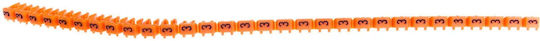 Legrand CAB3 3 Kabelmarkierung Orange 1200Stück