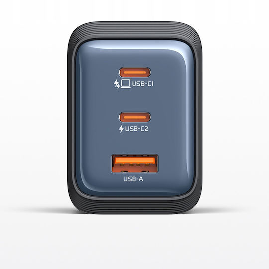 Mcdodo Wireless Charger with USB-A Port and 2 USB-C Ports 100W Power Delivery Black (CH-0121)