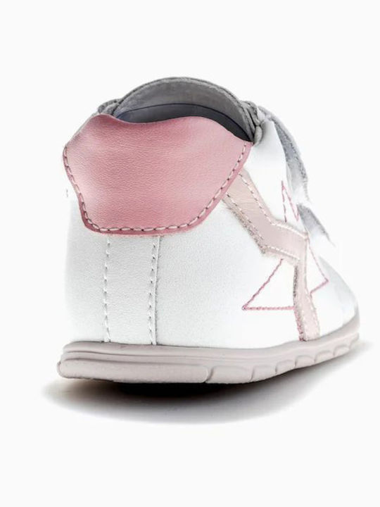 Kinder Sneaker mit Bügel- und Schleifenverschluss Weiß