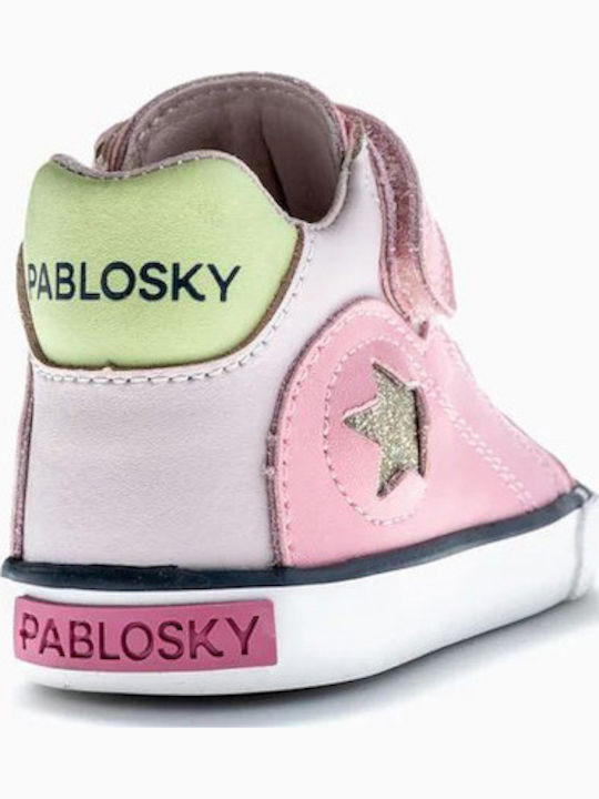 Παιδικά Sneakers με Σκρατς Ροζ