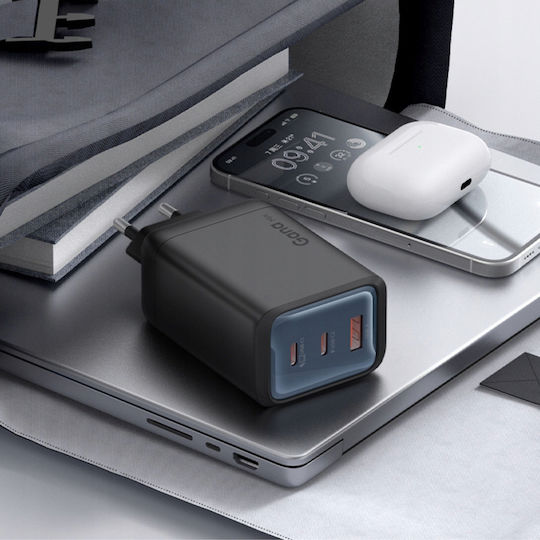 Mcdodo Wireless Charger with USB-A Port and 2 USB-C Ports 100W Power Delivery Black (CH-0121)