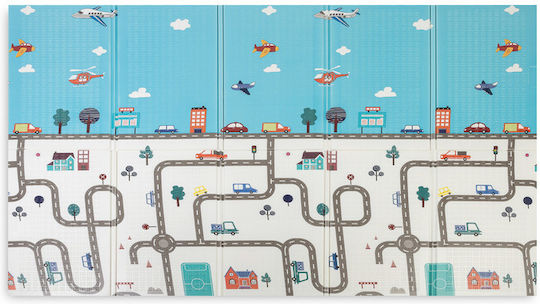 Toyz Килимче за игра Street Многоцветно 200x150см Toyz Килимче за игра Street Многоцветно 200x150см
