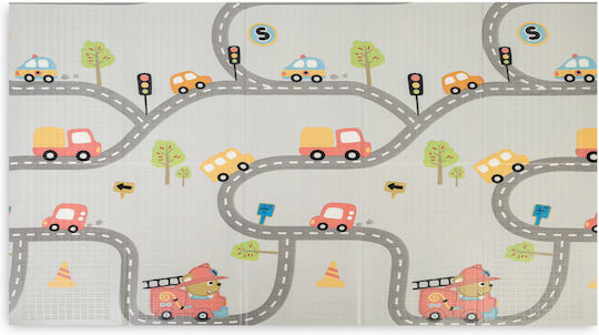 Toyz Street Килимче За Игра Многоцветно 200x150см