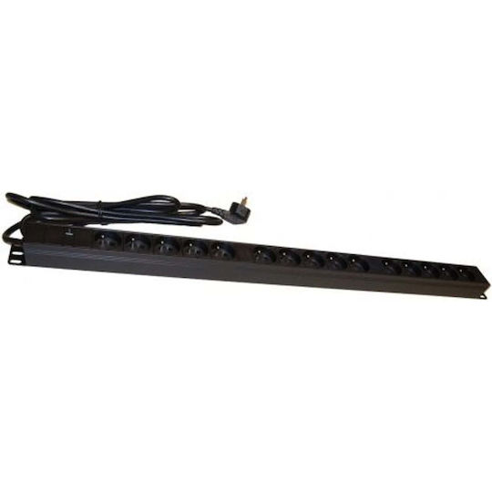 Alantec Prelungitor 19" 1u 15x Cee 7/5 Pz015