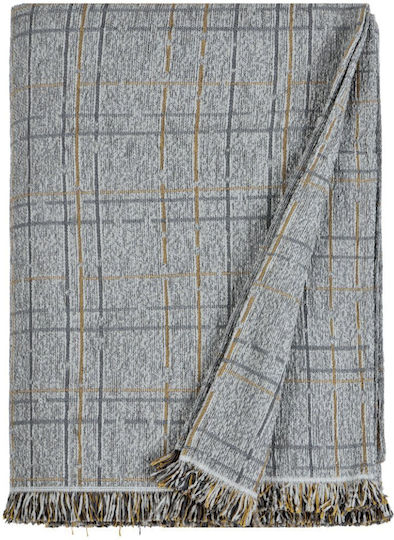 Kentia Rodrigo Ριχτάρι Πολυθρόνας Chenille 170x180εκ. Γκρι