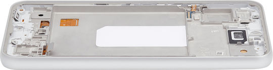 Oled Assembly Frame Samsung Galaxy A54 5g A546 2023 Us & International Version Aftermarket Plus White