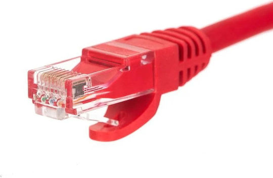 Netrack U/UTP Кат.6 Кабел за Ethernet мрежа 5м Червен 1бр