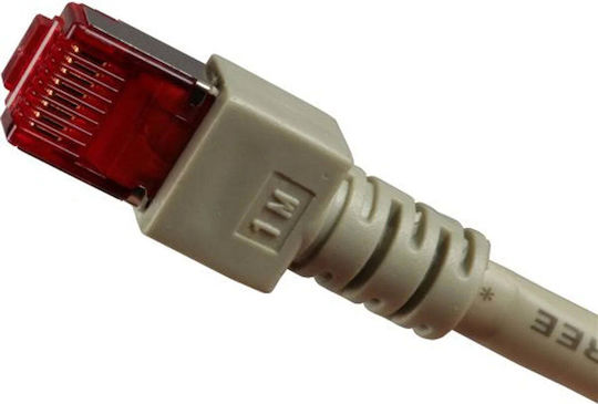 EFB S/FTP Cat.6 (Gigabit) Καλώδιο Δικτύου Ethernet 3m Μπεζ