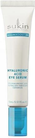 Sukin Naturals AquaBoost 3D Moisturizing Serum Eyes with Hyaluronic Acid 15ml