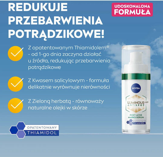 Nivea Cellular Luminous 630 Serum Für Gesicht Für Dunkle Flecken & Aufhellung 30ml