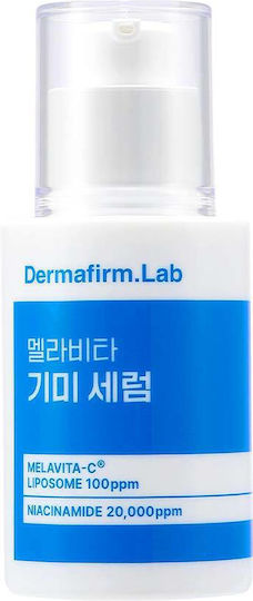 Dermafirm Melavita Dunkle Flecken Feuchtigkeitsspendendes Serum Gesicht mit Vitamin C & Niacinamid für Aufhellung & Dunkle Flecken 30ml